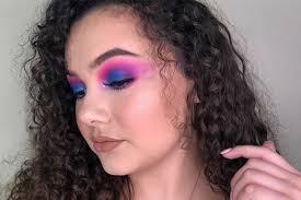 cotton candy eye makeup tutorial be