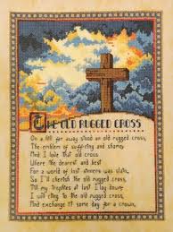 old rugged cross cross sch pattern