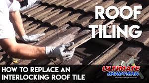 replace an interlocking roof tile