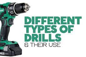 the diffe types of drills their