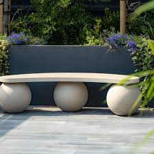 Garden Seating Stone Benches And Deck