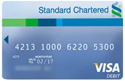 This card allows customers the convenience o Standard Chartered Bank Visa Debit Card Details Fees Deals