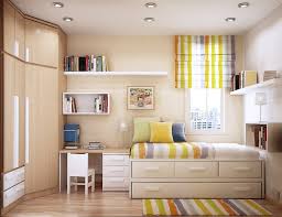 Home interiors under 40 square metres, featuring bespoke fitted furniture designs, small space storage installations, and space ex. Colorful Bedroom Design For Small Spaces Architecturein