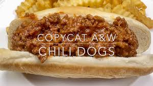 copycat a w chili dogs hot rod s recipes