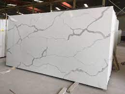 polished granite stone white quartz