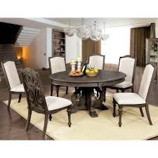 It anchors the look and sets the tone of your dining room. The Gray Barn New Lands Rustic Brown 60 Inch Round Dining Table Overstock 20911861