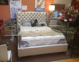 hollywood loft upholstered frost bed by