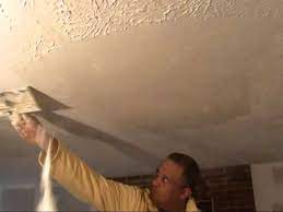 how to remove textured wall ceilings