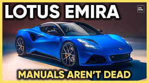 Lotus Emira 2022: who said manual cars ...