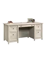 4.5 out of 5 stars, based on 79 reviews 79 ratings current price $385.17 $ 385. Sauder Edge Water 66 W Executive Desk Chalked Chestnut Office Depot