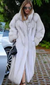 White Fur Coat Fur Coats Women