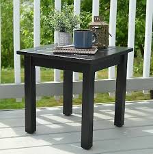 Outdoor Side Table Premium Wood Small