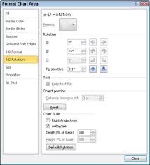 How To Enhance A 3 D Chart In Excel 2010 Dummies