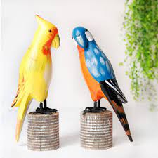 house ornaments parrot gifts crafts