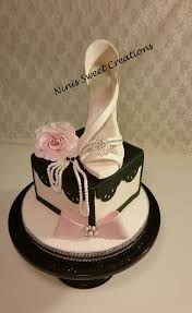 White Fondant Shoe Cake On Cake Central Shoe Cakes