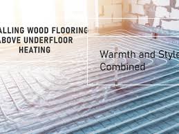 ing wood flooring above underfloor