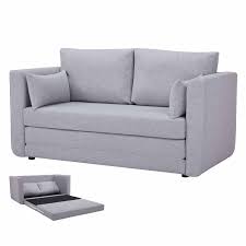 barker sofabed with pockets light gray