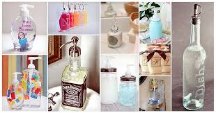 diy soap dispensers to dress up your sink