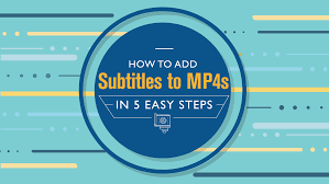 There is no room for sadness and sorrow. How To Add Subtitles To Mp4s In 5 Easy Steps Video Uscreen