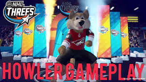 Howler the coyote arizona coyotes stadium lights special edition bobblehead nhl. Nhl 18 Threes Gameplay Howler Coyotes Mascot Gameplay Youtube