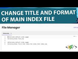how to change the le and file format