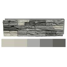 Northern Slate Faux Stone Siding Panel