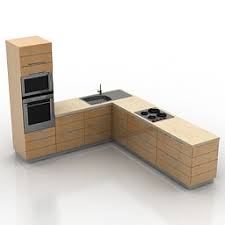 kitchen 3d model (*.gsm+*.3ds) for