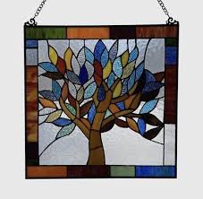 Beautiful Tree Window Stained Glass