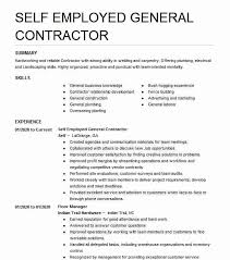 This article will highlight the importance of each of these sections, and. Self Employed General Contractor Resume Example Company Name Dallas Texas