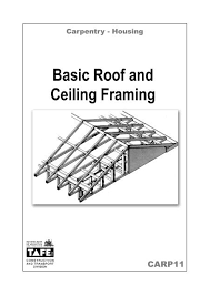 cover basic roof ceiling framing