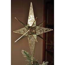 lighted tree topper glass starry treasures