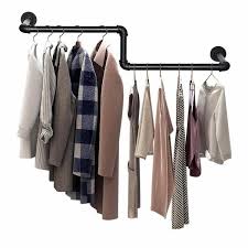 sunmall industrial pipe clothing rack