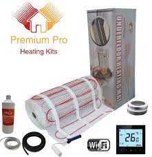 electric underfloor heating mat kit