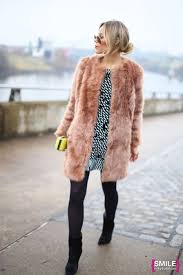 Pink Faux Fur Coat Trend