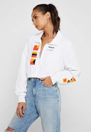 She's really putting her face and name on everything. Buy Reebok White Gigi Hadid Track Jacket For Women In Kuwait City Other Cities Dy9376
