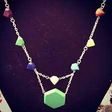 Chaos emerald necklace