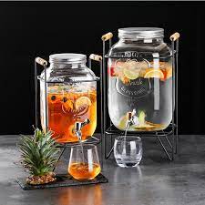 Glass Beverage Dispenser Capacity 5