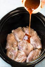 Slow Cooker Sweet Chilli Chicken gambar png