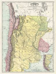 Find all the books, read about the author, and more. Map Of Argentine Republic Chile Paraguay And Uruguay Geographicus Rare Antique Maps