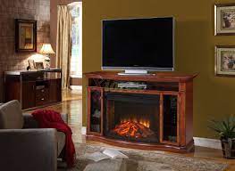 stewart fireplace antique tv stand