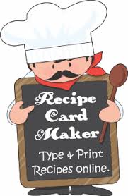 Recipe Card Maker