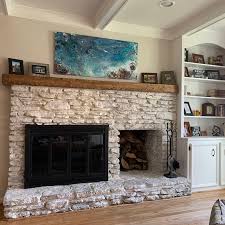 Rustic Fireplace Mantel Mantle