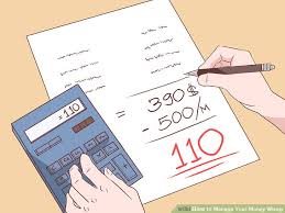 3 Ways To Manage Your Money Wisely Wikihow
