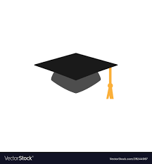 graduation cap icon design template