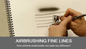 Airbrushing Fine Lines Airbrush Guru