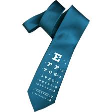 Eye Chart Tie