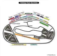 Talladega Superspeedway Talladega Al Seating Chart View