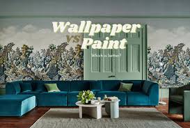wallpaper vs paint which one is