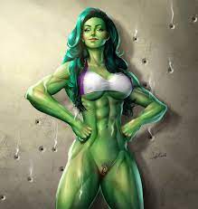Sexy nude she hulk