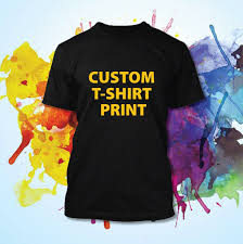 customized t shirt printing t shirt